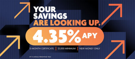 Savings Looking Up CD - Web Banner